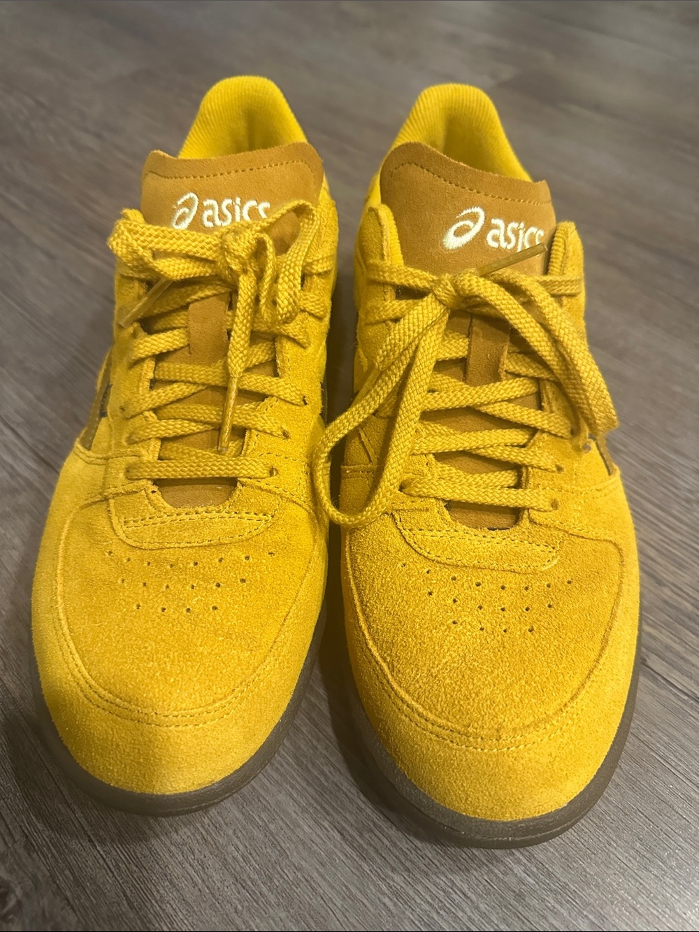 ASICS Men’s Suede Sneakers - Mustard Yellow